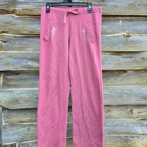 PINK by Victoria Secret Flared Sweatpants in Light Pink, Size XS